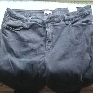 NYDJ Black Skinny Jeans Soft Cotton Denim